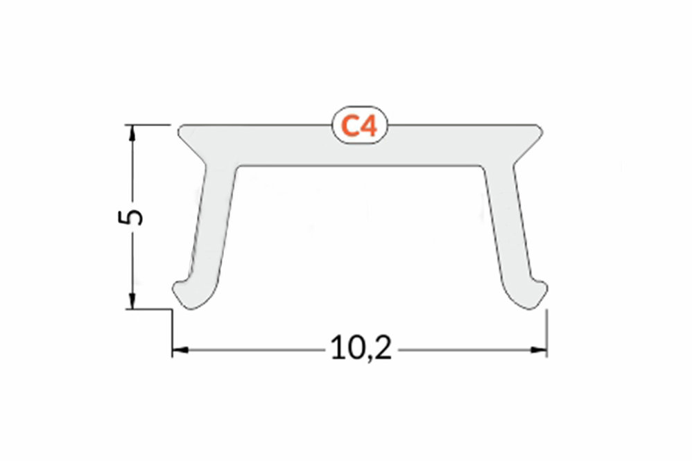 Couverture C4 ClickDessus en longueurs de 1m ou 2m