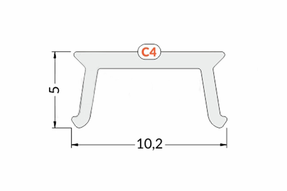 Couverture C4 ClickDessus en longueurs de 1m ou 2m