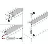 STEP10 Profilé led pour marches d'escalier