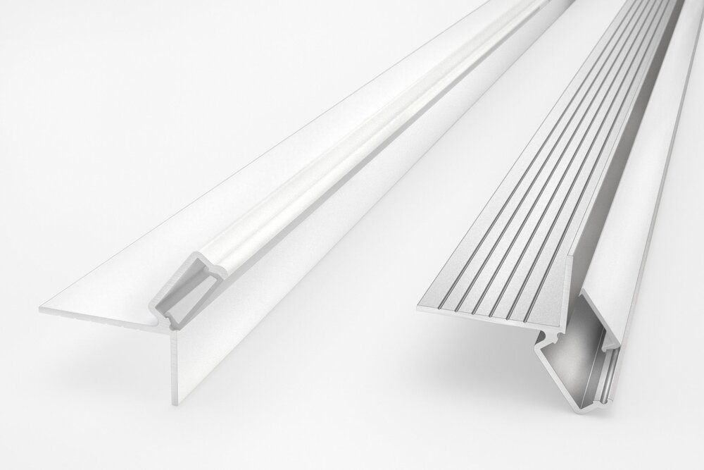 Zeno 12 mm Profilé LED en saillie - Éclairage indirect du plafond