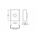 Support Type `Z` Cône Flexible Inox