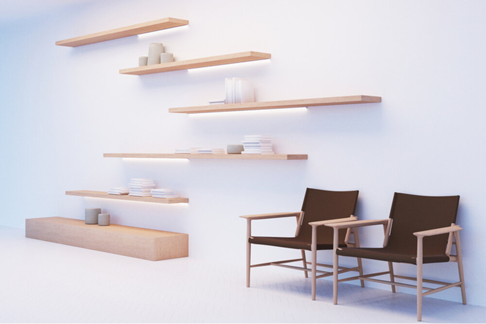 ANGLE12 V2 Profilé LED de surface 12mm 1m-2m