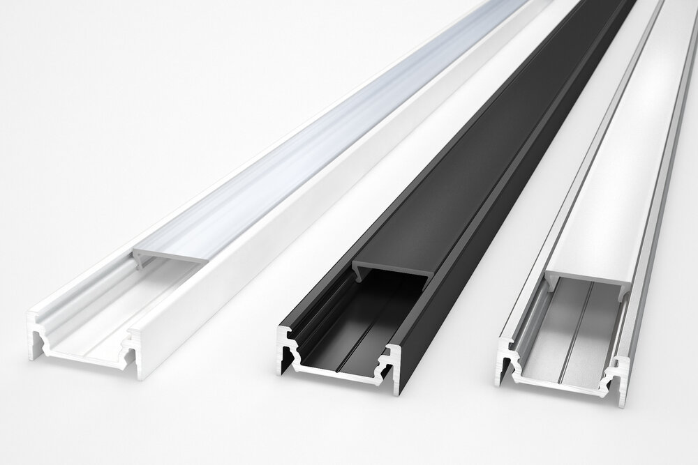 Profilé LED LINO 10mm en saillie 2m.