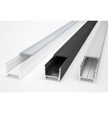 PLEX 14 mm Profilé LED  pour montage en saillie 2m