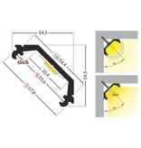 TRIAD 10mm Profile LED Surface 1m-2m