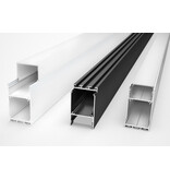 LUVAR Profilé LED 31 mm en saillie / suspendu 1 m – 2 m