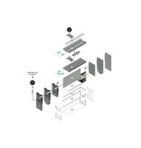 LUVAR Profilé LED 31 mm en saillie / suspendu 1 m – 2 m