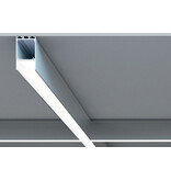 LUVAR Profilé LED 31 mm en saillie / suspendu 1 m – 2 m