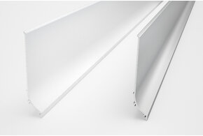 PLINTO Profilé – Plinthe aluminium en saillie 1 m – 2 m