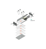 LUMAX501 RS Profilé Led encastré 53mm 1m-2m