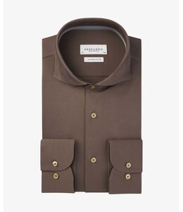 Japanese Knitted Shirt Brown