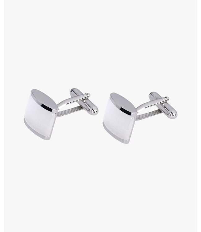 Cufflink White Catseye