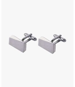 Cufflink Shiny Gun Metal