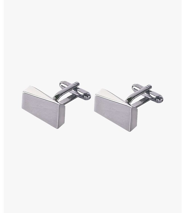 Cufflink Shiny Gun Metal