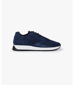 Navy Suede Sneakers