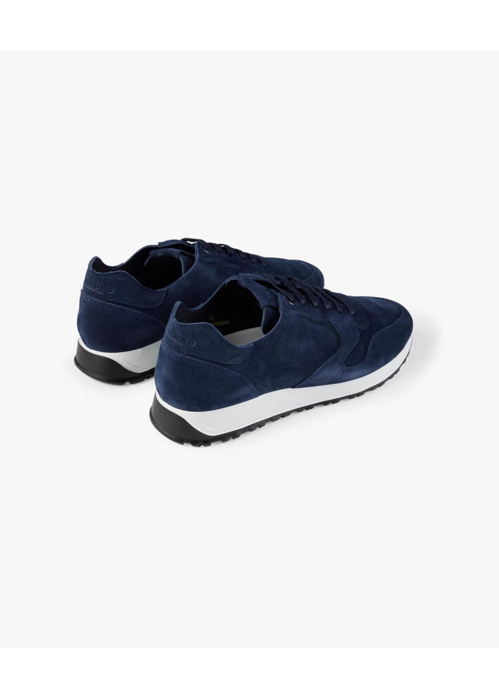 Navy Suede Sneakers