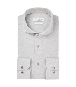 Profuomo Grey Knitted Shirt