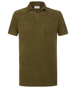 Profuomo Polo Short Sleeve Green