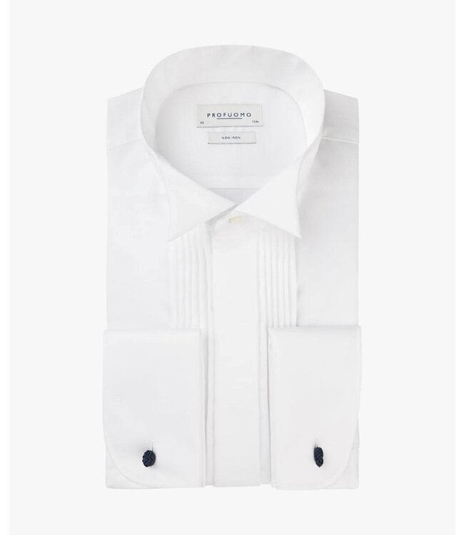Profuomo Shirt Wing Collar White