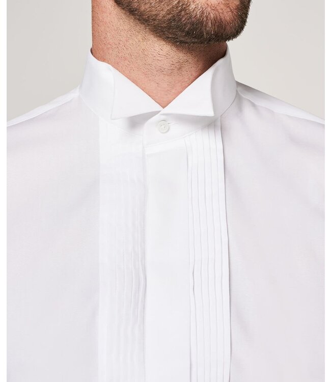Profuomo Shirt Wing Collar White