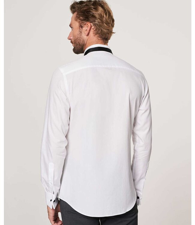 Profuomo Shirt Wing Collar White