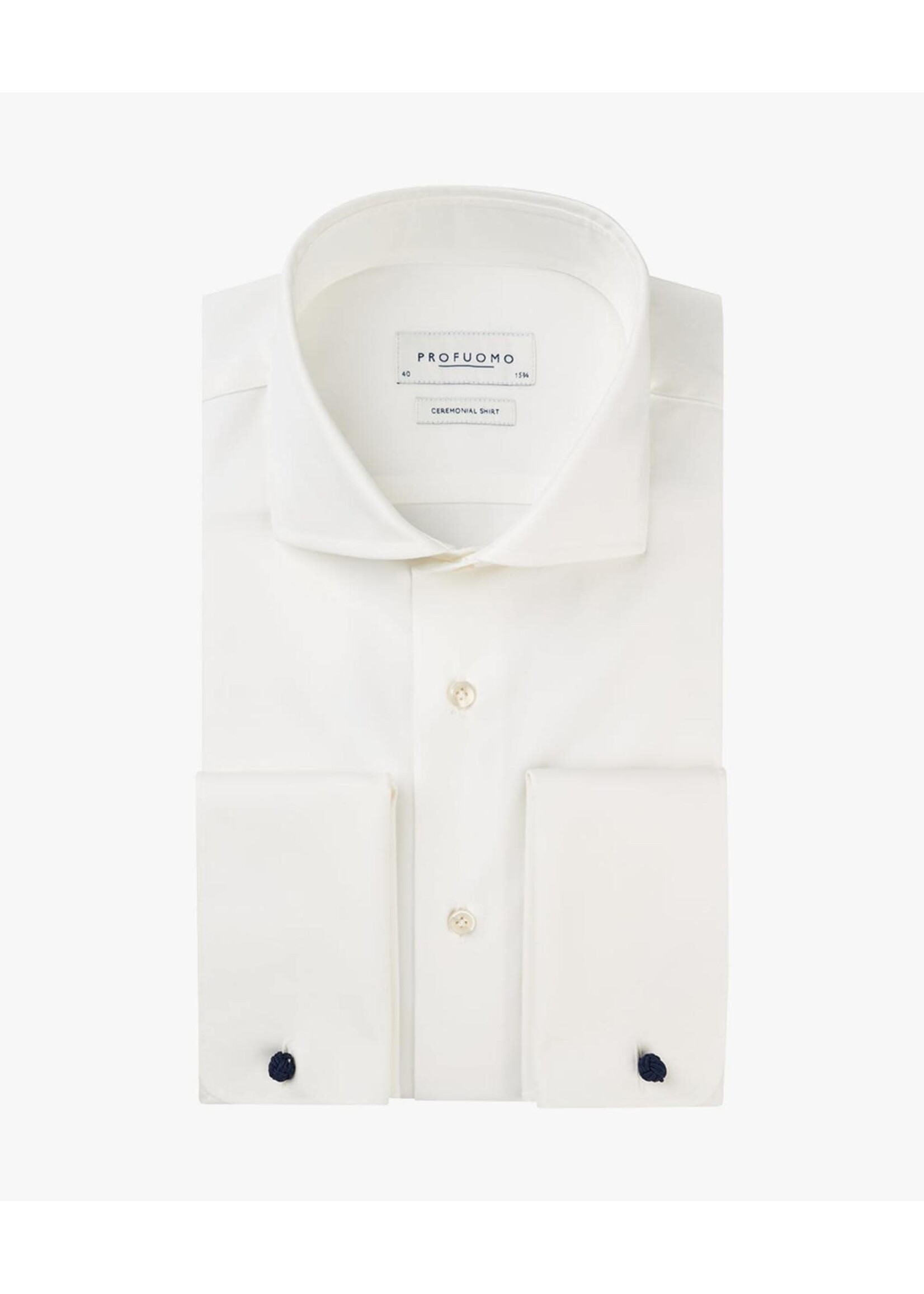 Profuomo Off White Wedding Shirt