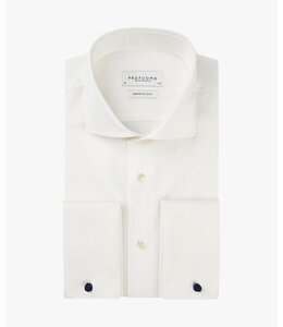 Profuomo Off White Wedding Shirt French Cuff