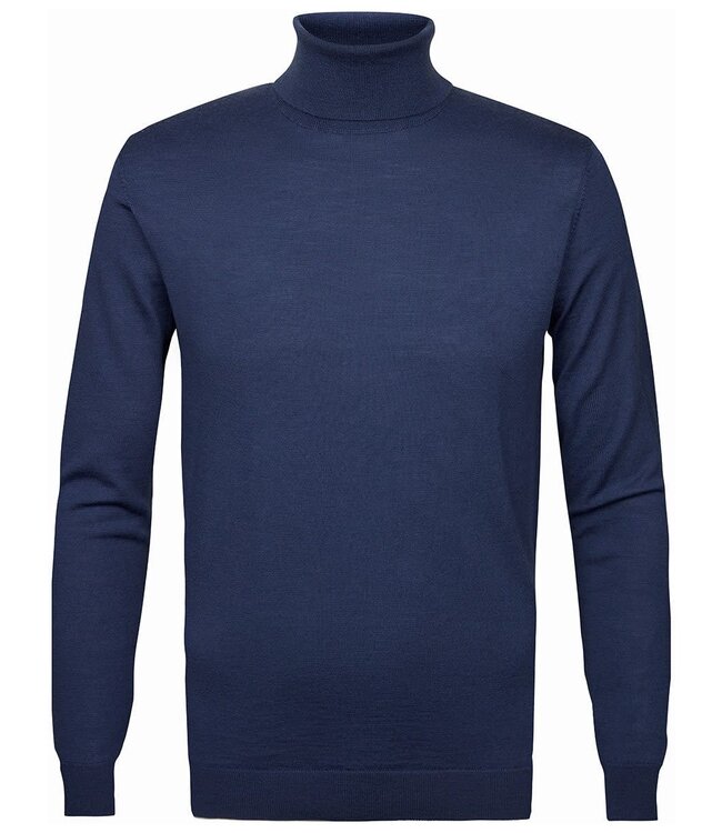 Profuomo Pullover Rollneck Blue