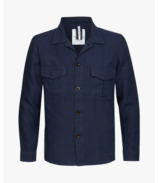 Overshirt Blue Linnen