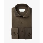 Profuomo Japense Knitted Shirt Brown