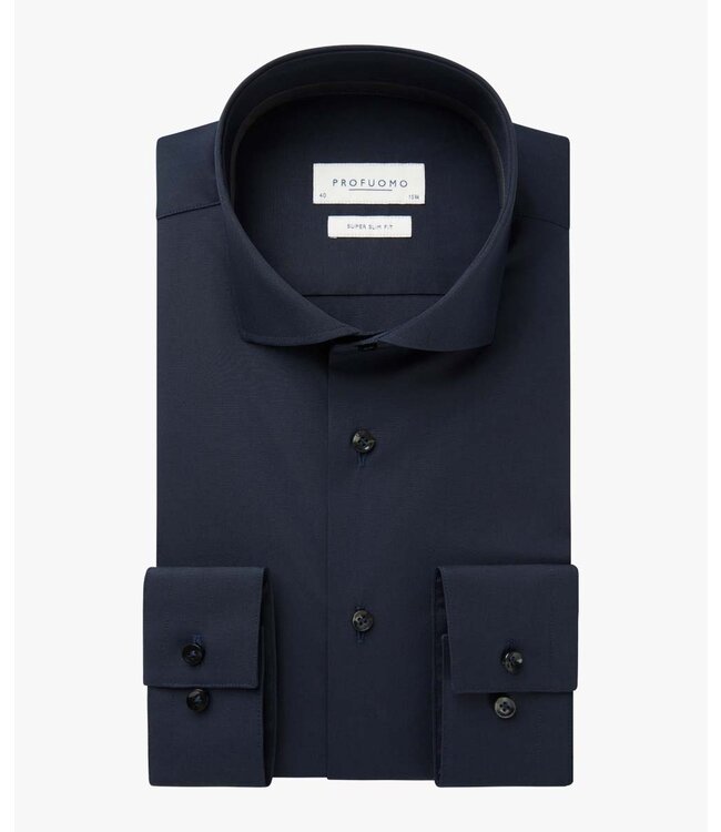 Profuomo Japense Knitted Shirt Purple