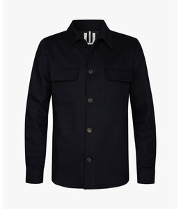 Profuomo Overshirt Knitted Navy