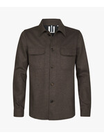 Profuomo Overshirt Knitted Brown