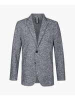 Profuomo Jacket Mélange Knitted Navy