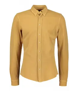 Profuomo shirt button down yellow L