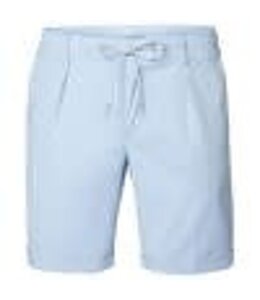 Profuomo trouser sport chord short light blue 48