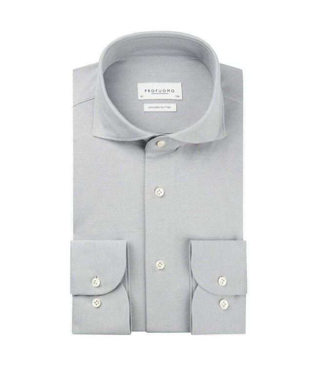 Profuomo Japanese Knitted Shirt Green