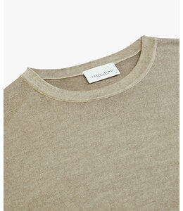 Profuomo Pullover Crew Neck Mid Green