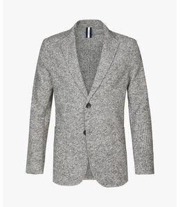 Profuomo Jacket Knitted Mid Grey