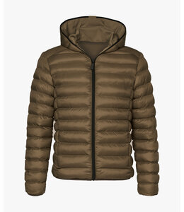 Profuomo Outwear Bomber Ecodown Rev Taupe