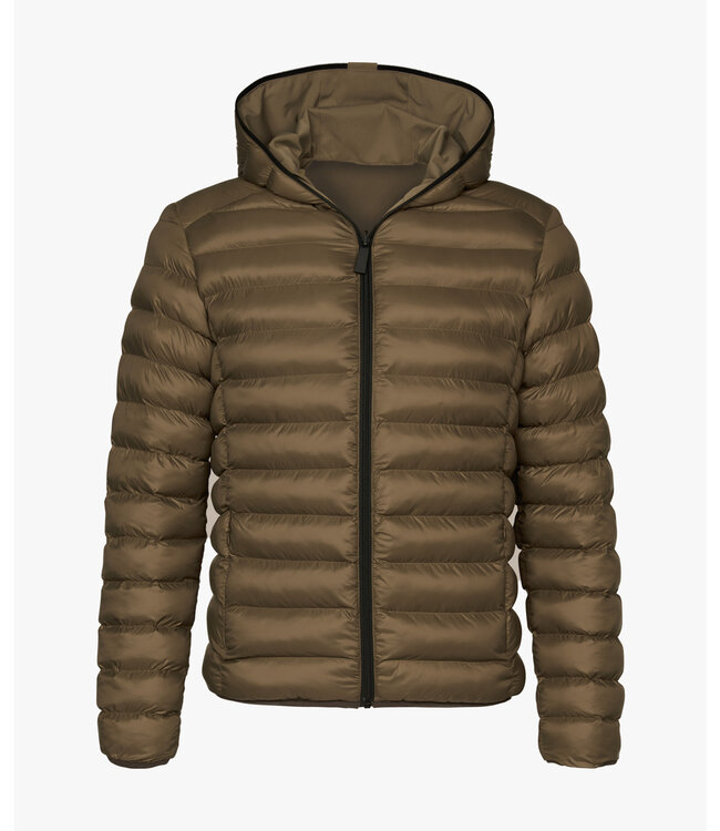 Profuomo Outwear Bomber Ecodown Rev Taupe