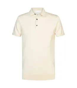 Profuomo Polo Short Sleeve Off White