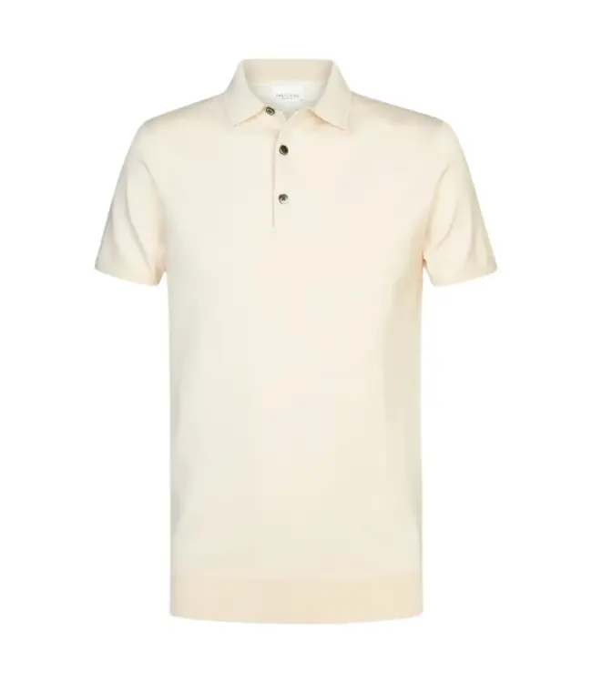 Profuomo Polo Short Sleeve Off White