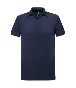 Profuomo Polo Short Sleeve Navy