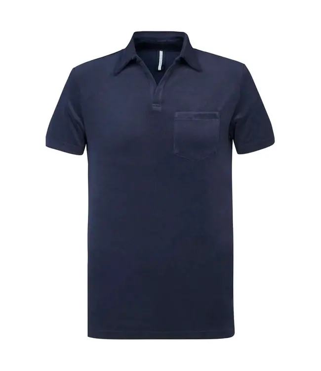 Profuomo Polo Short Sleeve Navy