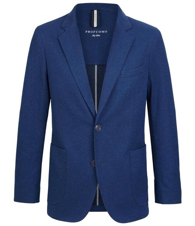 Profuomo Jacket Gmt Dye Mid Blue
