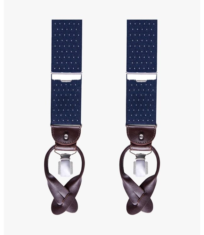 Profuomo Braces pindot Navy