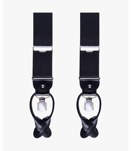Profuomo Braces Solid Black