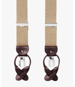Profuomo Braces Biege Melange