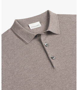 Profuomo POLO SS MID BROWN